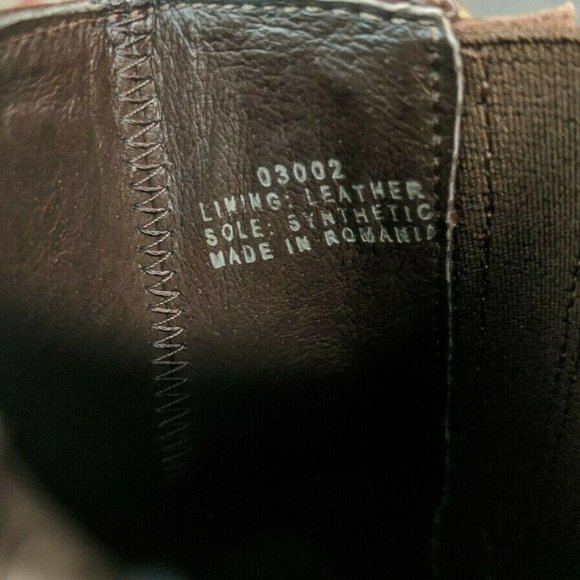 Womens J. Crew Chelsea‎ Ankle Boots Brown Leather 03002 6.5 - Picture 8 of 10